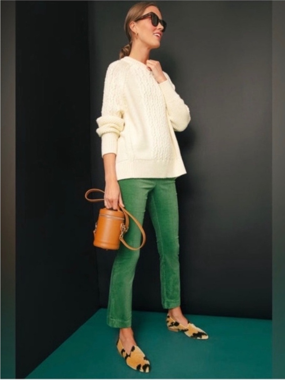 Tuckernuck Green Corduroy Ashford Pants